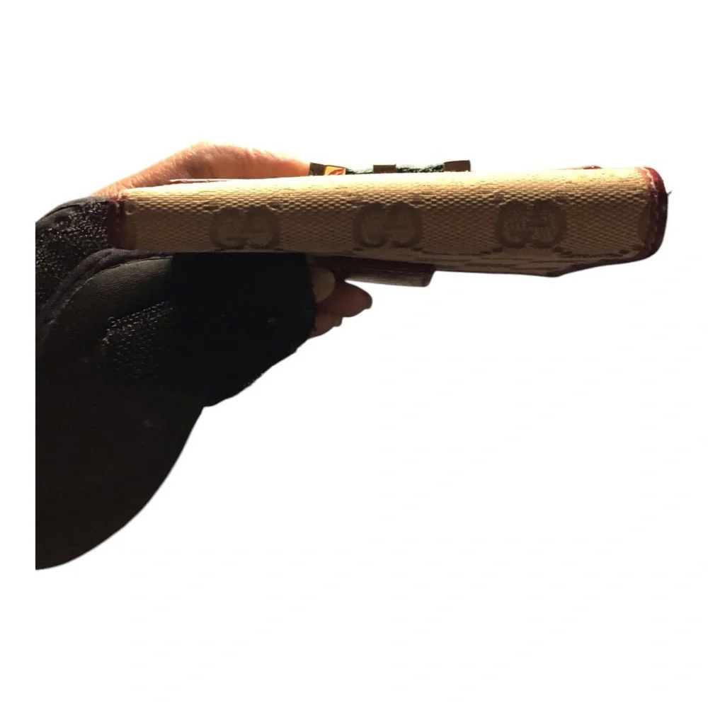 Gucci Monogram Princy Compact French Flap Wallet W/COA - Picture 2 of 9